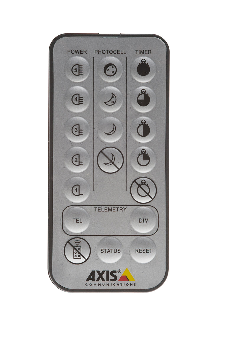 Axis T90B - Remote control - infrared - for AXIS T90B15, T90B20, T90B25, T90B30, T90B35