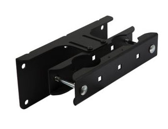 Peerless Modular Series MOD-WP2 - Componente de montaje (placa de pared, anclaje de concreto, abrazadera de poste doble) - Para panel liso - Revestimiento negro sin brillo - Tamaño de pantalla: 46"-90"