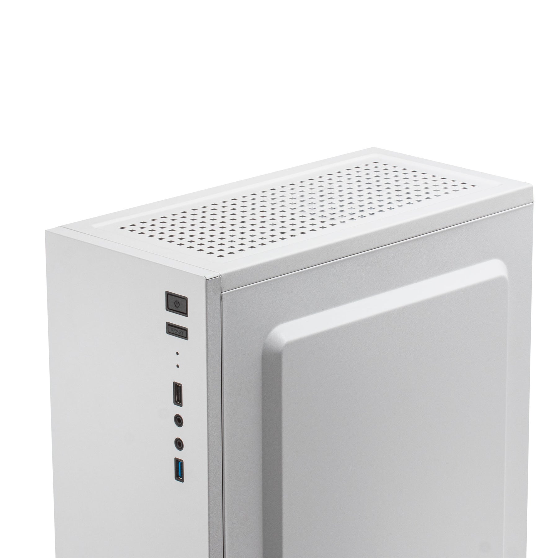 CARCASA MARS GAMING MC100W ATX, VENTILADOR 1X FRGB, VENTANA, METAL COMPLETO, USB 3.0, BLANCO