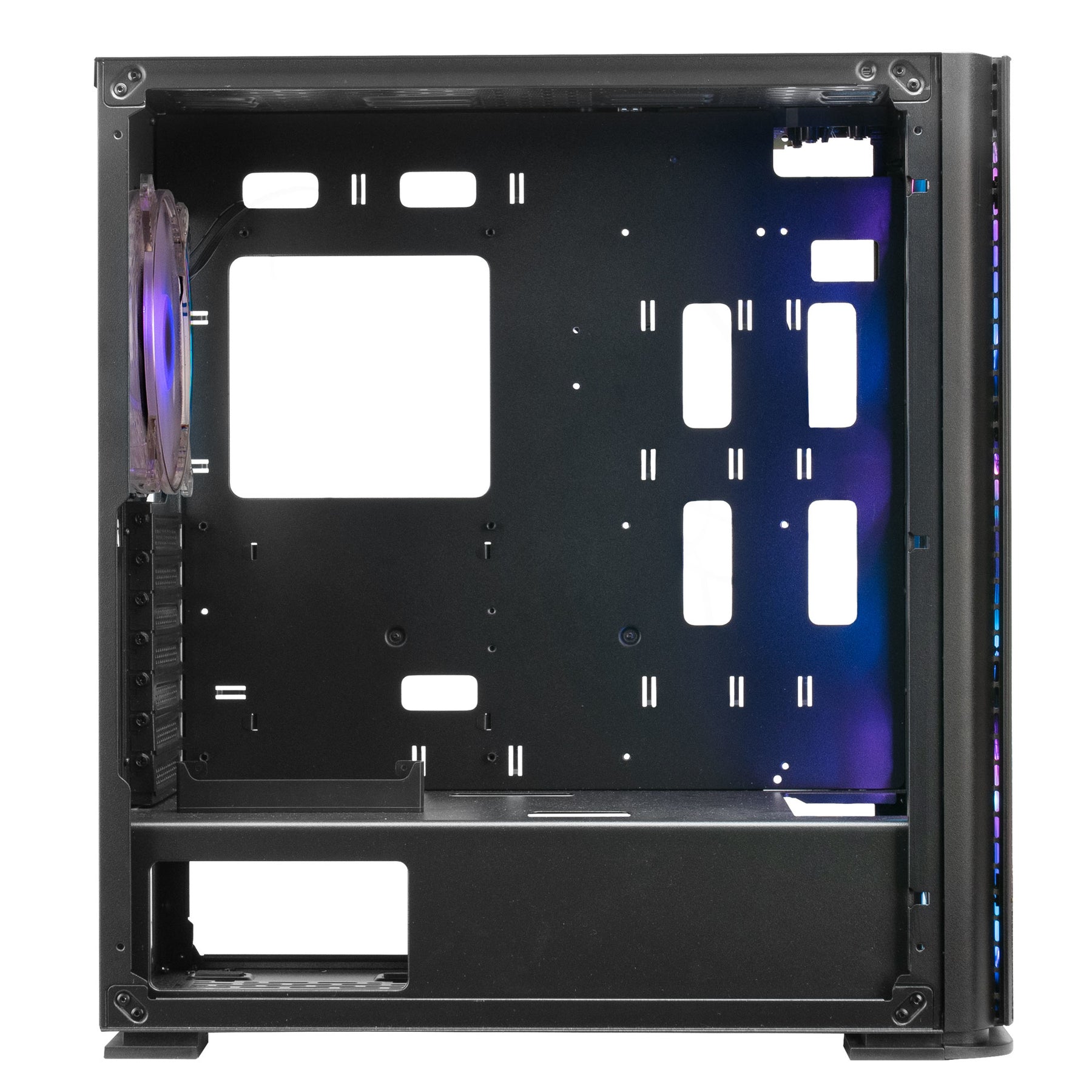 ESTUCHE MARSGAMING MCPRO PREMIUM XXL E-ATX, 4X 14CM ARGB, VIDRIO, V VGA, MALLA, NEGRO