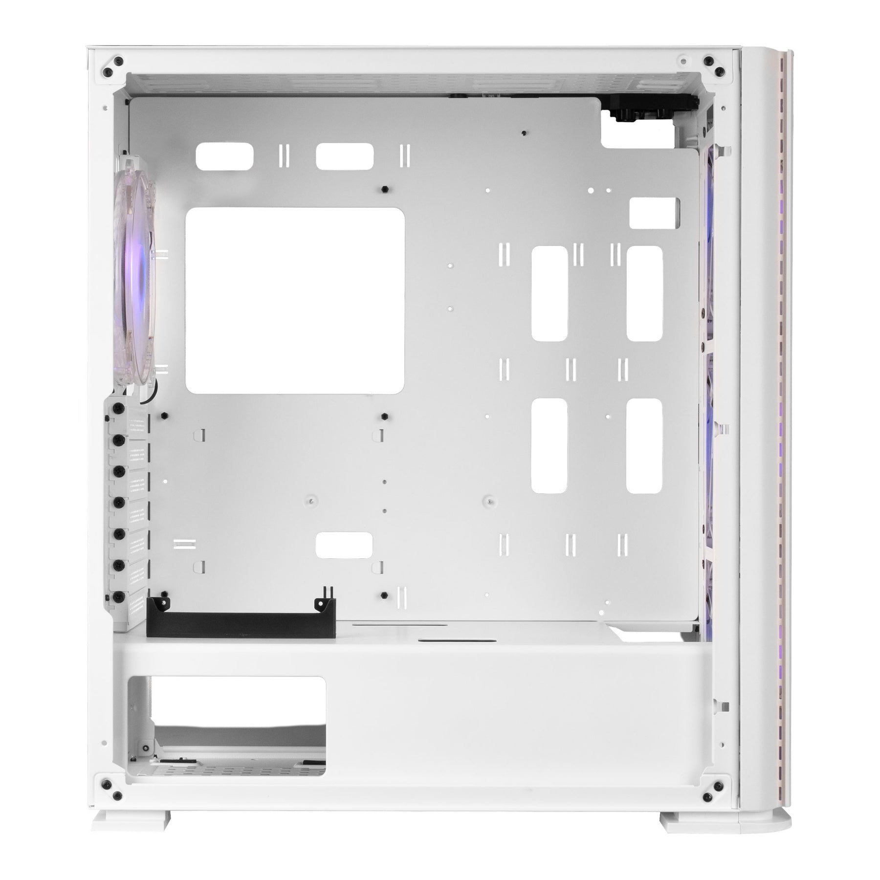 MARSGAMING MCPRO PREMIUM XXL E-ATX CASE, 4X 14CM ARGB, GLASS, V VGA, MESH, WHITE