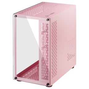 MARS GAMING MCVP XXL ATX CASE, FRONT &amp; SIDE TEMPERED GLASS, WATERCOOLING, PINK