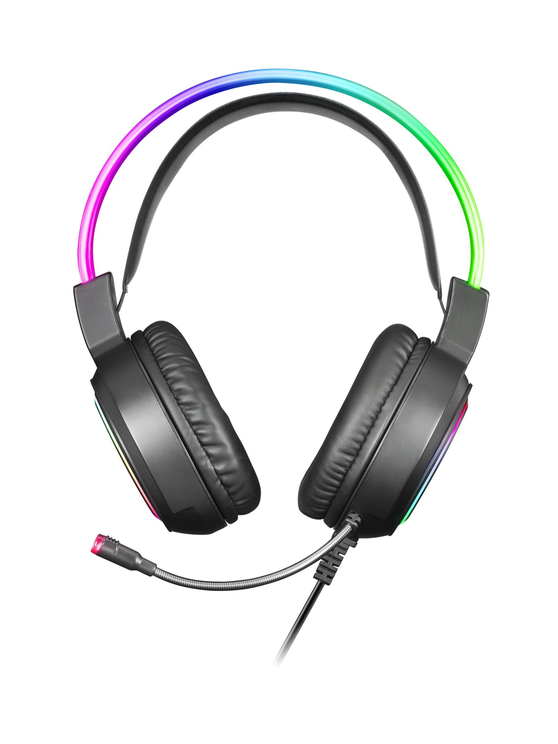 AURICULARES+MICRO MARS GAMING MHRGB CHROMA 360 ULTRA-LIGHT, PC/PS4/PS5/XBOX, NEGRO