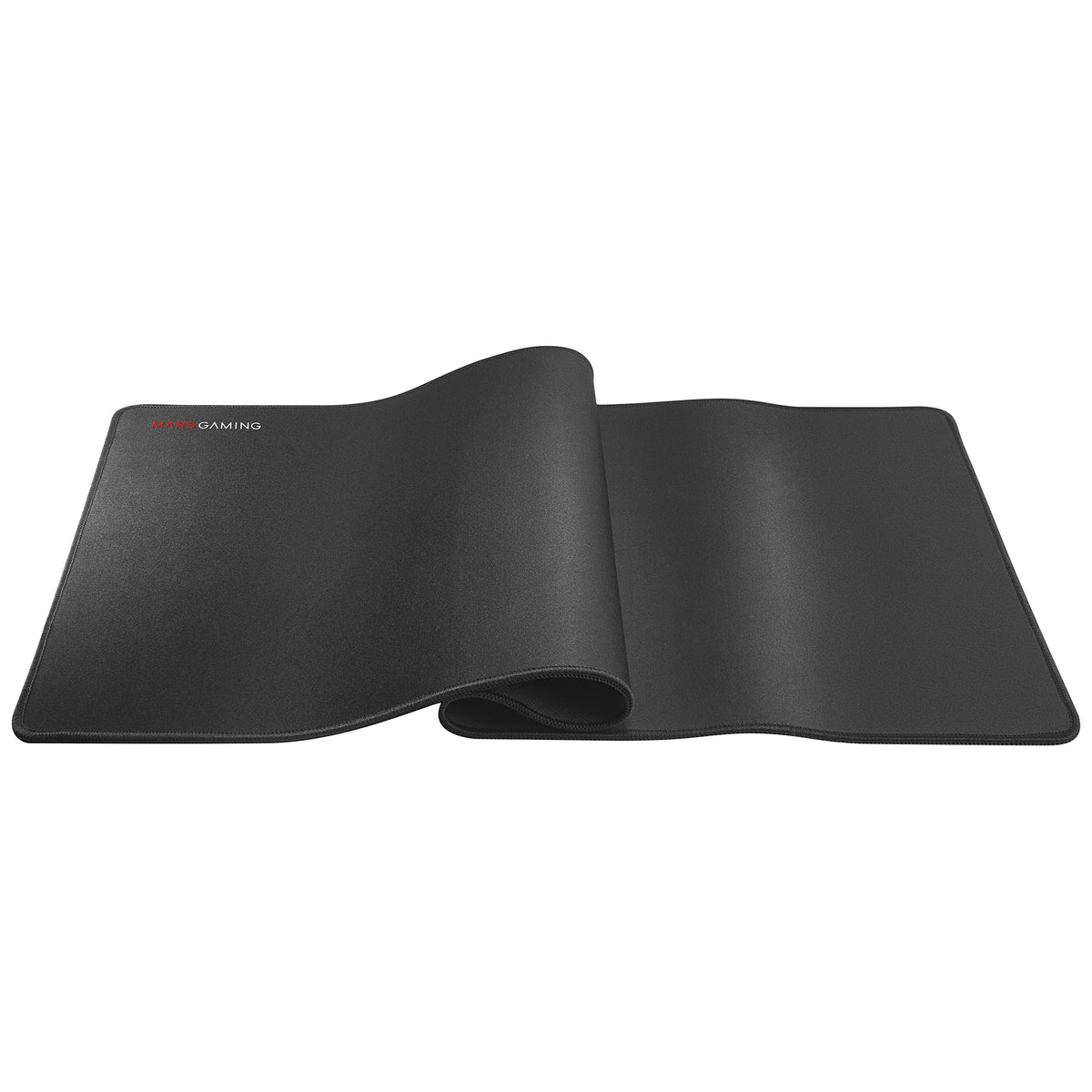 MOUSEPAD MARS GAMING MMPXL, TAMAÑO XXL, MATRIZ NANOTEXTIL, BASE DE GOMA, NEGRO