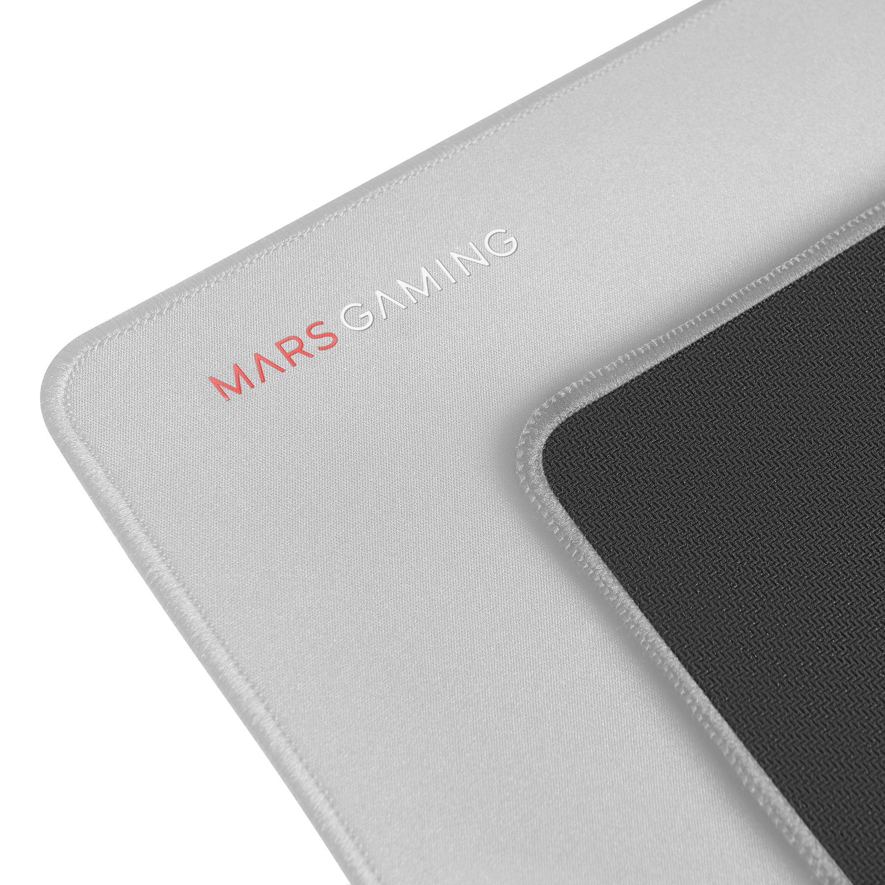 MARS GAMING MMPXL MOUSEPAD, XXL SIZE, NANOTEXTILE MATRIX, RUBBER BASE, SILVER