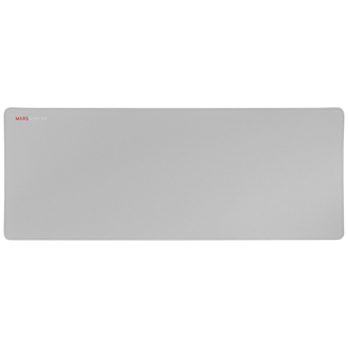 MOUSEPAD MARS GAMING MMPXL, TAMAÑO XXL, MATRIZ NANOTEXTIL, BASE DE GOMA, PLATA