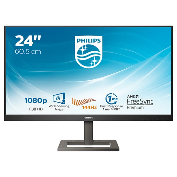 PHILIPS MONITOR VA 24 (23.8) FHD 1MS 144HZ HDMI DP SPEAKERS HAS 242E1GAEZ