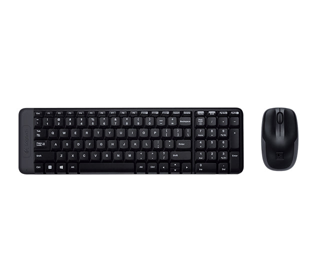 Logitech Wireless Combo MK220 - Combo de teclado y mouse - Inalámbrico - 2.4GHz - Árabe