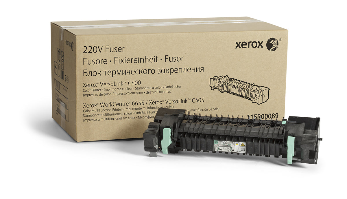 Xerox WorkCentre 6655 - (220V) - kit de fusor - para VersaLink C400, C405, WorkCentre 6655