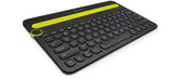 Logitech Multi-Device K480 - Teclado - Bluetooth - Alemán - Negro