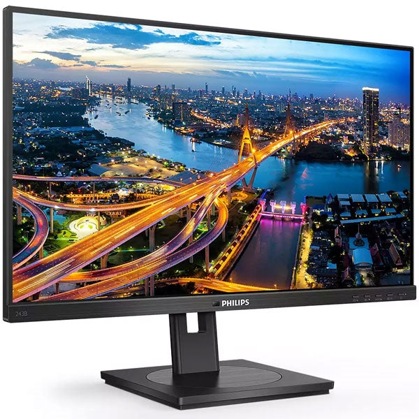 MONITOR PHILIPS IPS 24(23.8) FHD HDMI DP USB-C ALTAVOCES DE ACOPLAMIENTO TIENE PIVOT 243B1