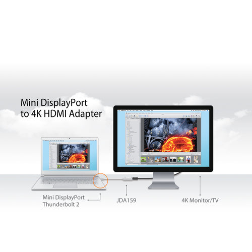 MINI DISPLAYPORT TO 4K HDMI CABL