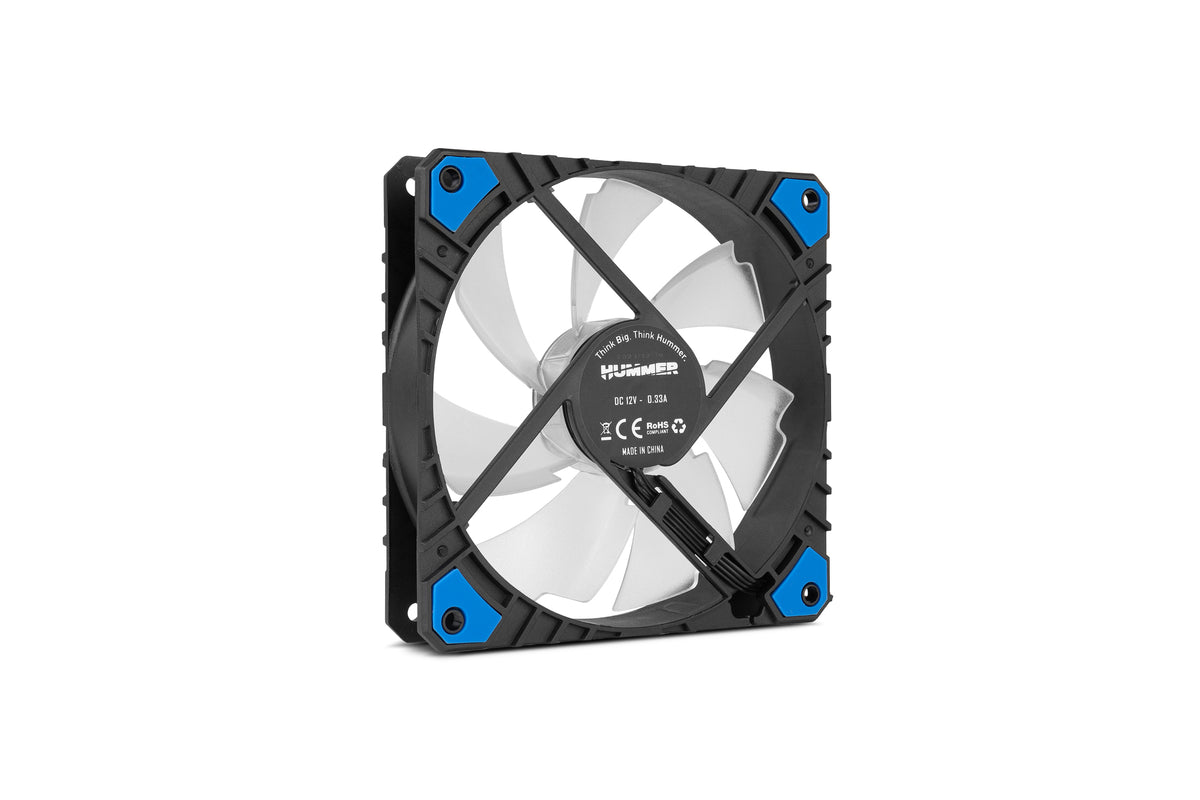 Nox Hummer H-Fan Pro 120 PWM LED Blue Silent Fan