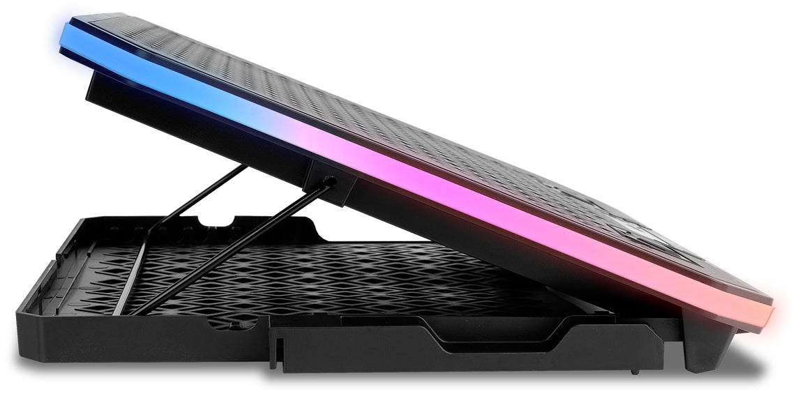 Base Refrigeração Krom Kooler RGB Laptop Cooling (NXKROMKOOLER)