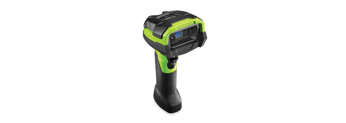 ZEBRA AreaImager 2D Barcode Reader DS3678-ER Cordless Fips Industrial Green Vibration Motor