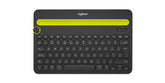 Logitech Multi-Device K480 - Teclado - Bluetooth - Italiano - preto