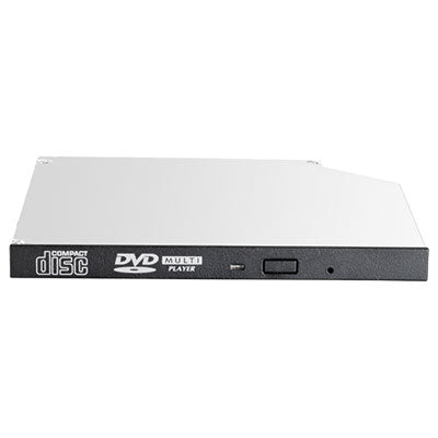 HPE - Unidade de disco - DVD-ROM - Serial ATA - interno - preto HP jack - para ProLiant DL20 Gen10, DL325 Gen10, DL360 Gen10, DL360 Gen9, ML30 Gen10