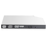 HPE - Unidad de disco - DVD±RW (±R DL) / DVD-RAM - 8x/8x/5x - Serial ATA - interno - conector HP negro - para ProLiant DL20 Gen10, DL325 Gen10, DL360 Gen10, DL360 Gen9, ML30 Gen10