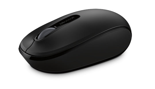 Microsoft Wireless Mobile Mouse 1850 for Business - Mouse - right and left handed - optical - 3 buttons - wireless - 2.4 GHz - USB wireless receiver - black