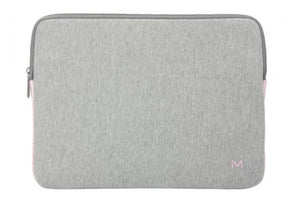 MOBILIS Skin Sleeve Bag 12.5-14" Gray and Pink