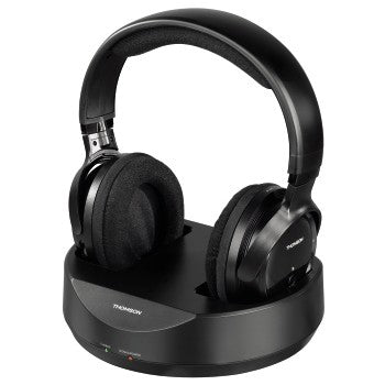 HAMA-Thomson Rf on-ear wireless headphone \"WHP3001\", black