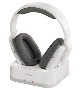 HAMA-Thomson RF On-Ear Wireless Headset \"WHP3311W\", White
