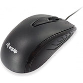 EQUIP LIFE OPTICAL MOUSE COMPACT USB BLACK 1000DPI