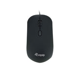 EQUIP LIFE COMFORT MOUSE BLACK USB 1600DPI