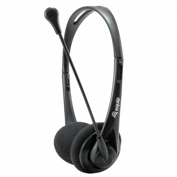 EQUIP LIFE HEADSET W/ MICRO FUNCTION VOL JACK 3.5+ ADAP 2 JACKS