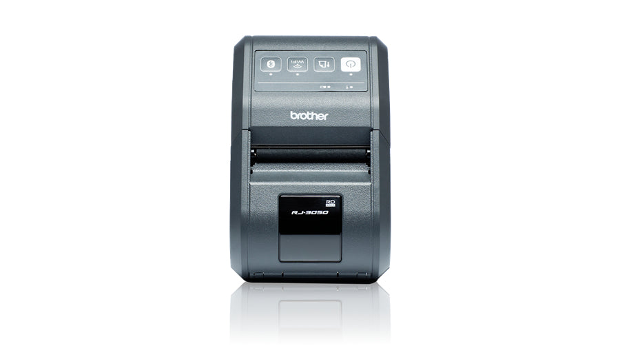 Brother RuggedJet RJ-3050 - Receipt Printer - Direct Thermal - Roll (8 cm) - 203 dpi - up to 127 mm/sec - USB 2.0, Wi-Fi(n), Bluetooth 2.1 EDR