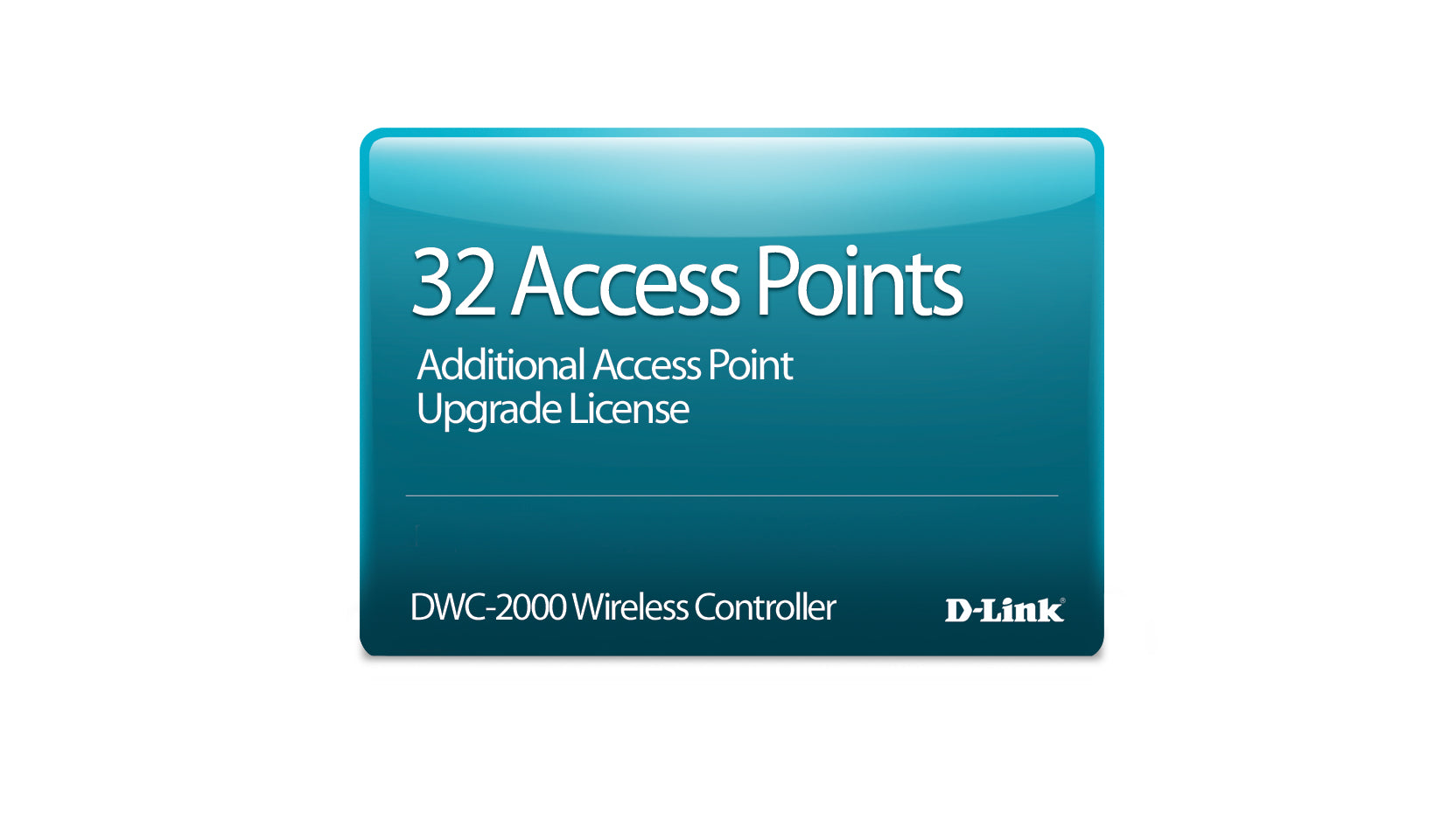 D-Link Business Wireless Plus License - Upgrade License - 32 Managed Access Points - for D-Link DWC-2000 Wireless Controller