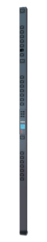 APC Metered-by-Outlet Rack PDU 2G - Power Distribution Unit (rack mountable) - AC 200/208/230 V - Ethernet - input: IEC 60320 C20 - output connectors: 24 - 0U - black - for P/ N: SMX1000C, SMX1500RM2UC, SMX1500RM2UCNC, SMX750C,