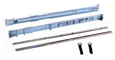 Dell 2/4-Post Static Rack Rails for 1U and 2U systems - Rail kit de prataleira - para PowerEdge R210, R220, R310, R410, R415