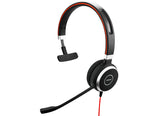 Jabra Evolve 40 UC mono - Auscultadores - no ouvido - com cabo - macaco de 3,5 mm