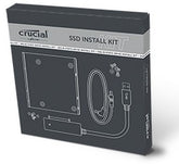 Crucial SSD Install Kit - Adaptador do compartimento de armazenamento - 3,5" a 2,5"