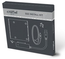 Crucial SSD Install Kit - Storage Enclosure Adapter - 3.5" to 2.5"