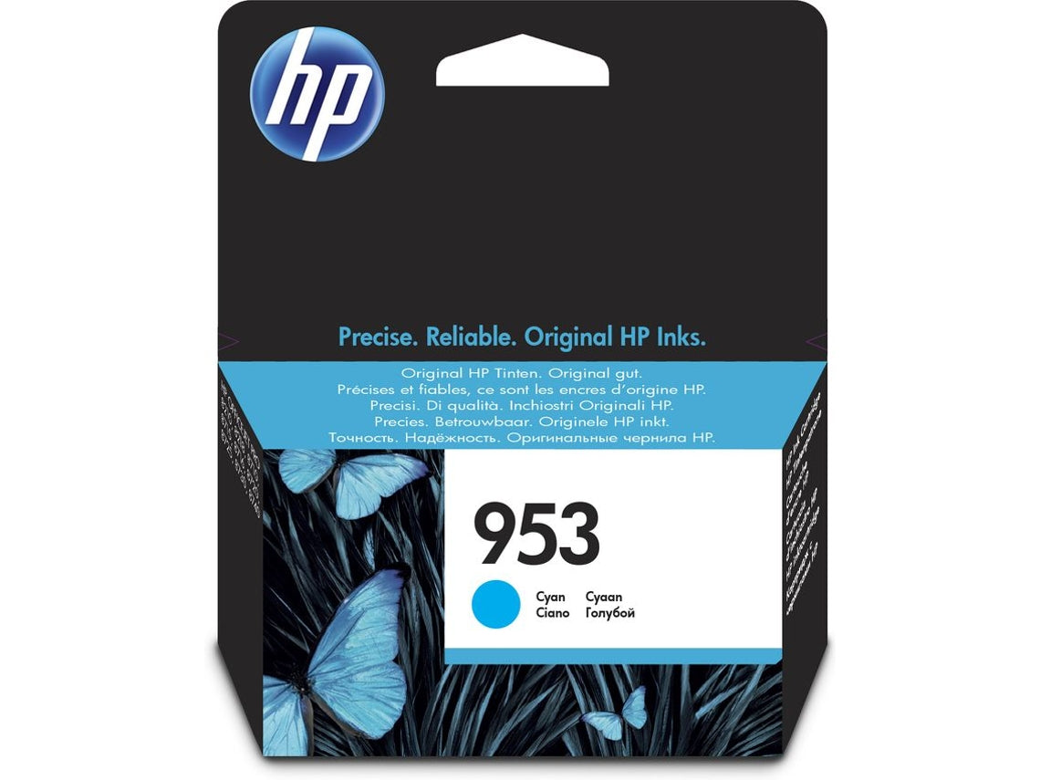 HP 953 - 9 ml - cyan blue - original - blister - ink cartridge - for Officejet Pro 77XX, 82XX, 87XX