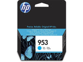 HP 953 - 9 ml - cyan blue - original - blister - ink cartridge - for Officejet Pro 77XX, 82XX, 87XX