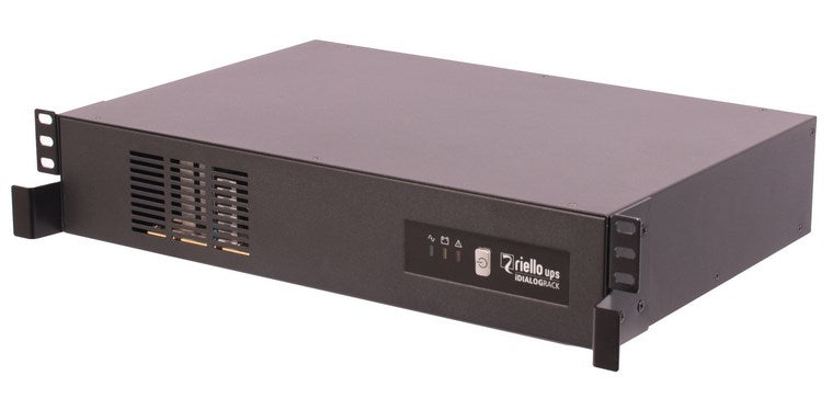Riello UPS iDialog IDR 600 - UPS (montável em bastidor) - AC 230 V - 360 Watt - 600 VA - RS-232, USB - conectores de saída: 5