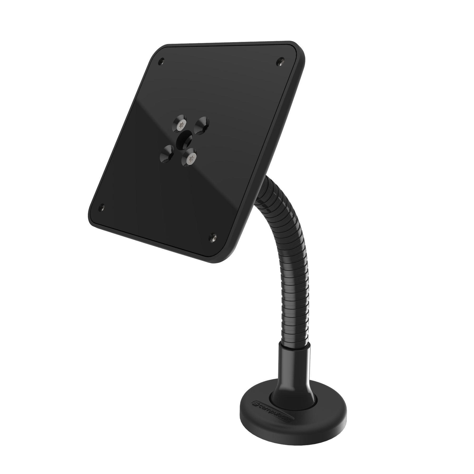 Compulocks Flex Arm VESA Counter Top Kiosk Mount Black - Mounting kit (flex arm) - for tablet - steel - black - wall mountable