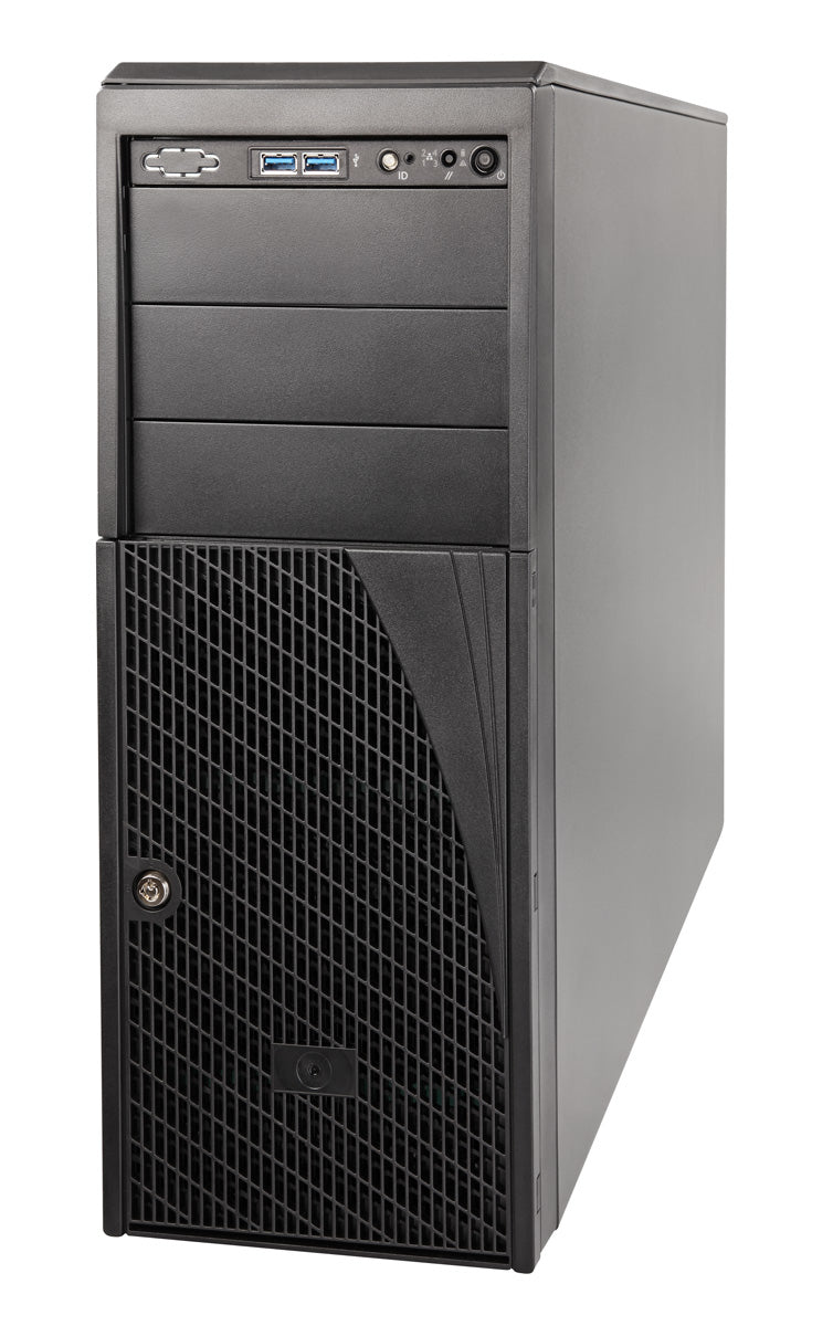 Intel Server Chassis P4304XXMUXX - Torre - 4U - SSI EEB - sem fonte de alimentação - preto cosmético - USB