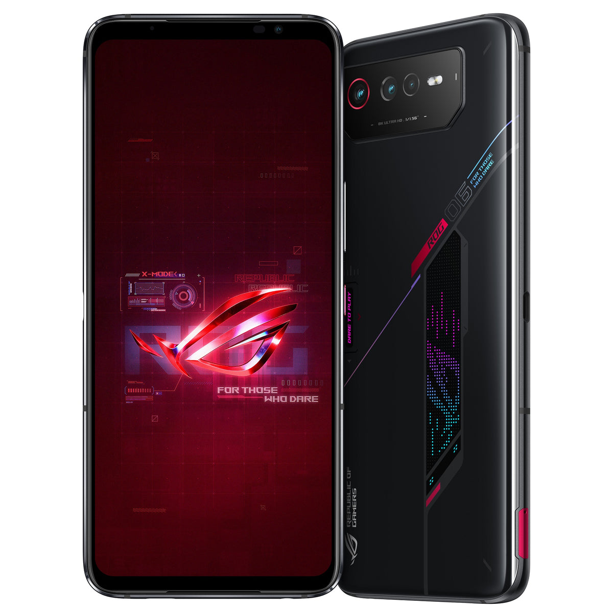 Asus ROG Phone 6 Smartphone, 6.78" 165Hz, 16GB, 512GB, 50MP+13MP+12MP, Android 12, Gloss Black