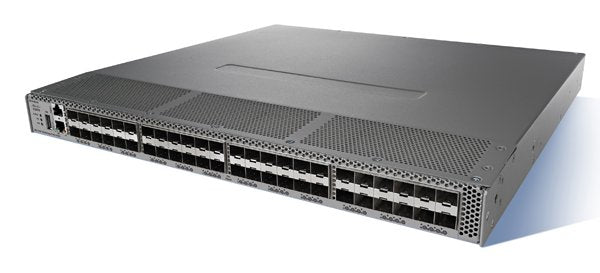 Cisco MDS 9148S - Interruptor - Administrado - 48 x 16Gb Fibre Channel - fluxo de ar trás para frente' - montável em trilho