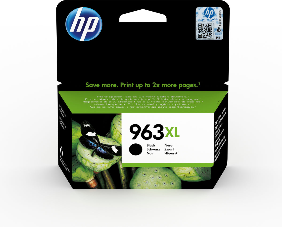 Tinta negra de alto rendimiento HP 963XL