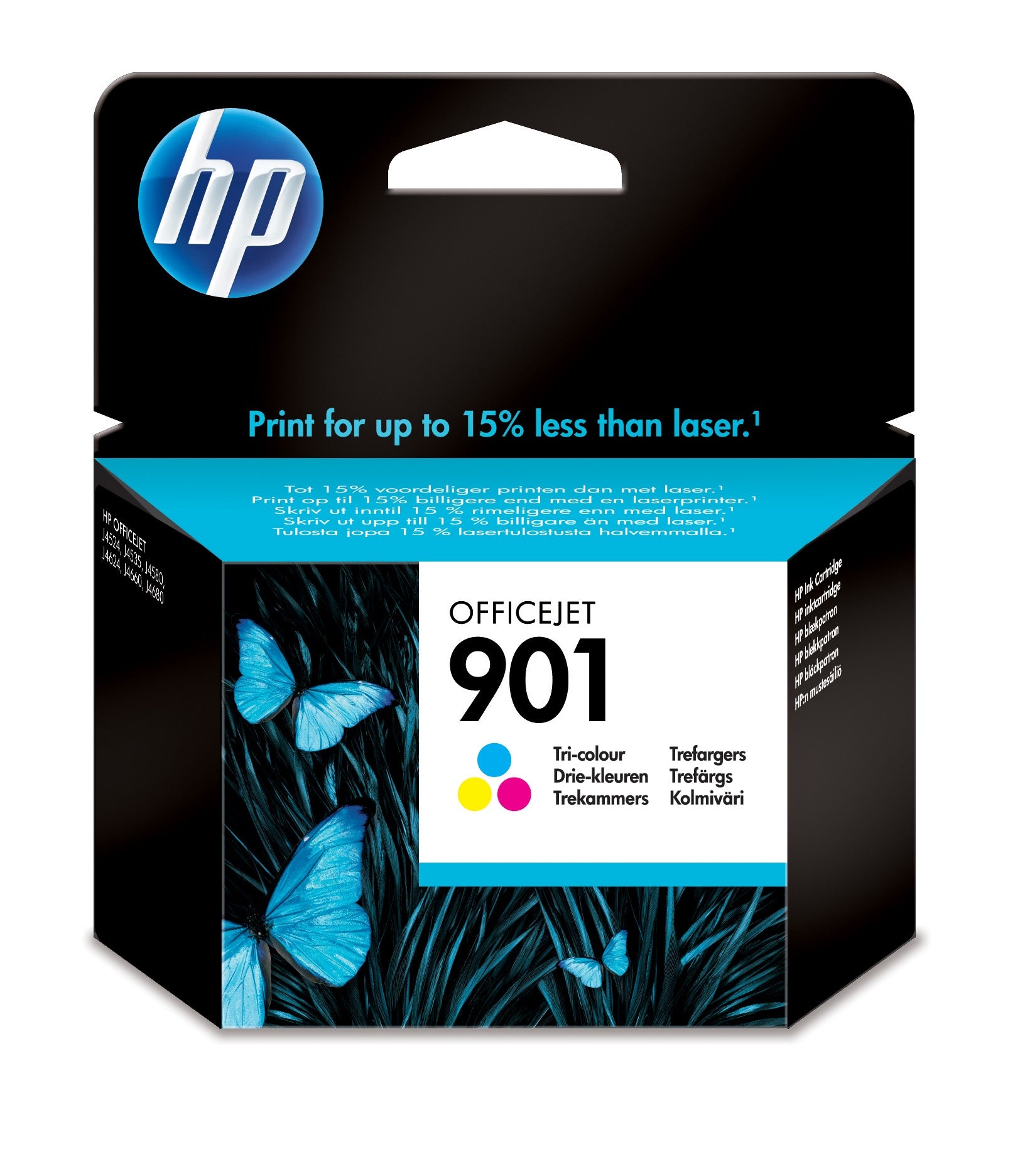 HP 901 Tricolor Original Ink Cartridge