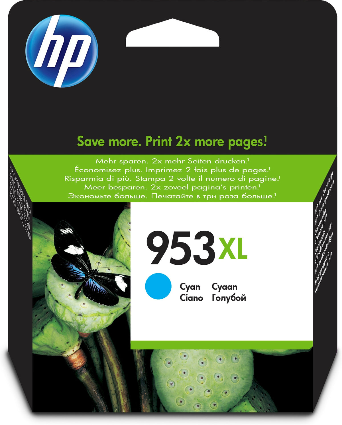 Cartucho de tinta HP 953 XL cian