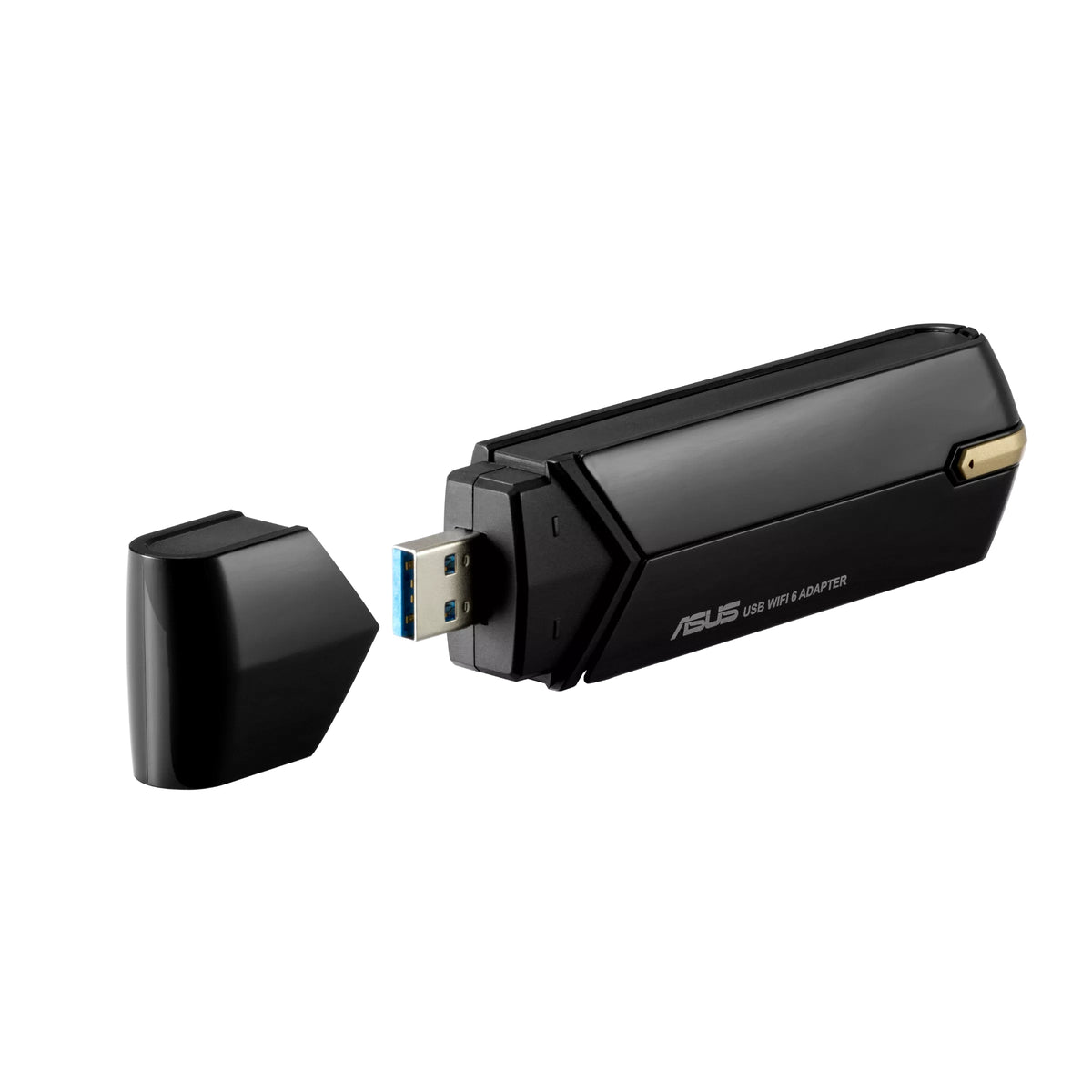 Adaptador ASUS USB-AX56 sin base, Wireless DualBand AX1800 WiFi 6 AiMesh Extender