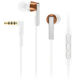 Sennheiser CX 5.00i - Auriculares in-ear con micrófono - in-ear - con cable - jack 3,5 mm - blanco