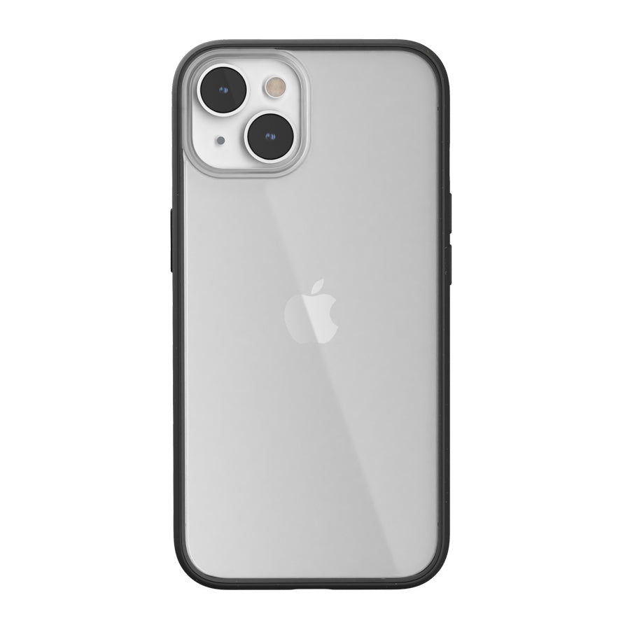 Woodcessories Clear Case Black/Biomaterial Case for iPhone 13 / 14