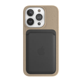 Woodcessories Bio Antimicrobial Magsafe Taupe/Biomaterial iPhone 14 Pro Max Case